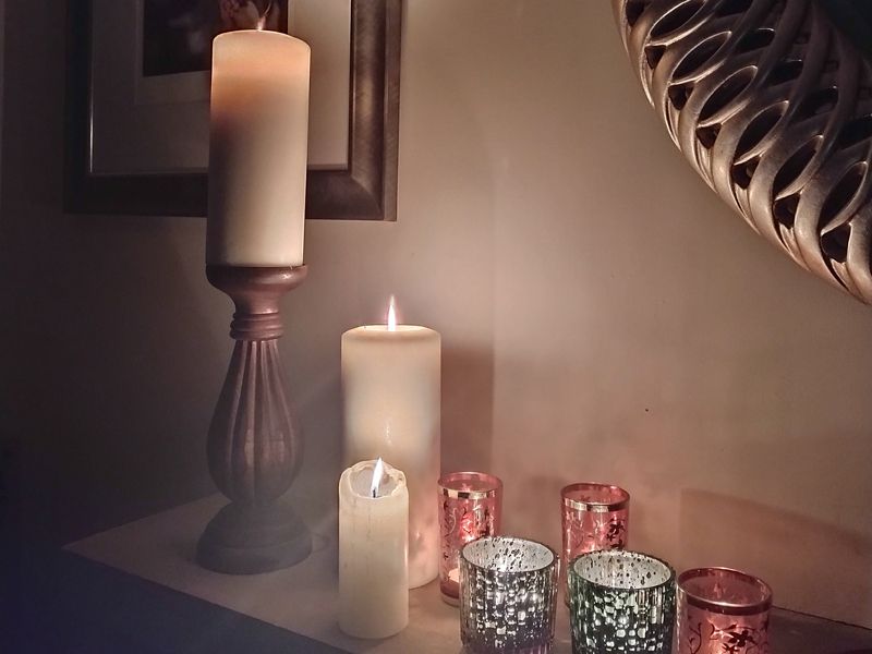 candle scene