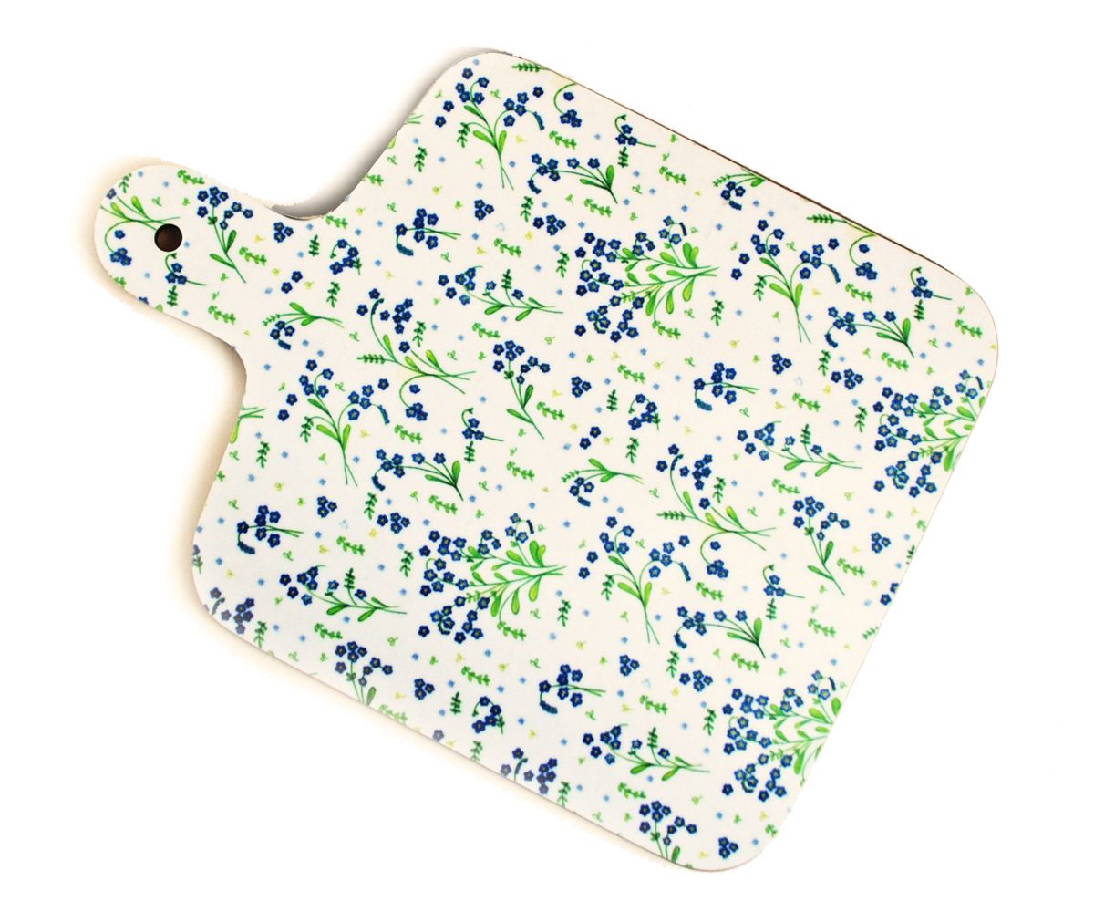 Blue leaves placemats