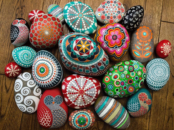 painted stones