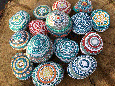 painted stones