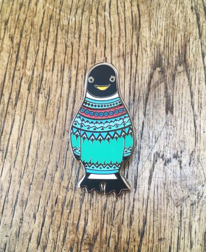Fair Isla Penguin Enamel Pin