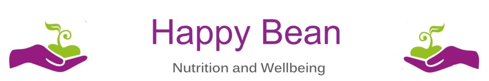 Happy Bean Wellbeing and Nutrition, site logo.