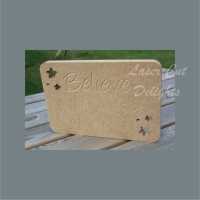 Rectangle Plaque - Believe in the magic of Christmas 18mm / Laser Cut Delights