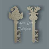Magic Keys with Various Heads - Can be Personalised 3mm 20cm