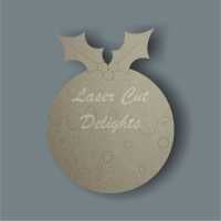 Bauble Christmas Pudding / Laser Cut Delights