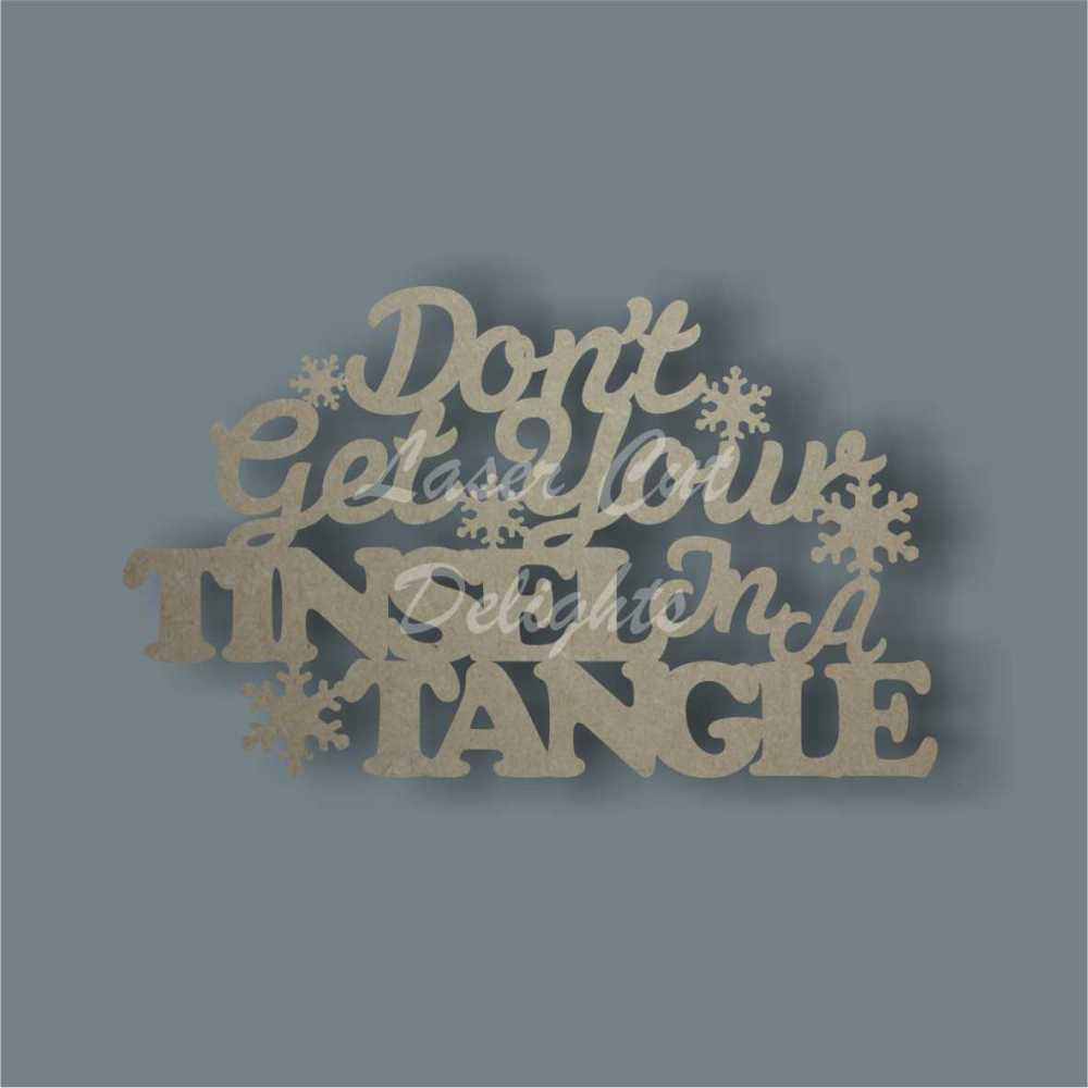 Don't get your tinsel in a tangle 3mm 35x21cm
