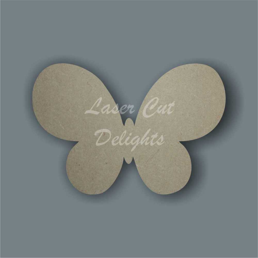 Butterfly (rounded) 3mm 10cm wide