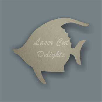 Angel Fish Silhouette / Laser Cut Delights
