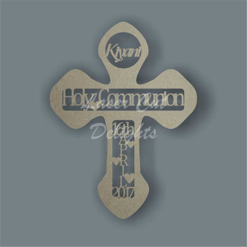 Holy Communion Cross - Personalised 30cm 3mm