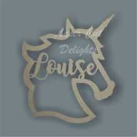 Name in a Unicorn / Laser Cut Delights