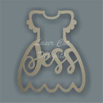 Name in a Dress / Laser Cut Delights