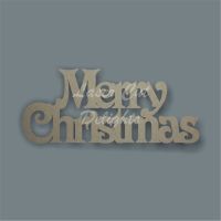 Merry Christmas (Victorian Font) / Laser Cut Delights
