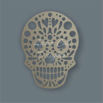Sugar Skull SPADES Stencil / Laser Cut Delights