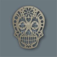 Sugar Skull CLUBS Stencil / Laser Cut Delights