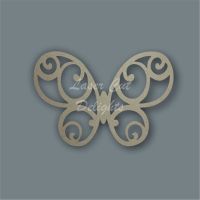 Butterfly Rounded Stencil / Laser Cut Delights
