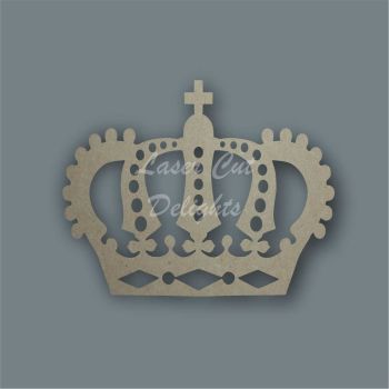 Royal Crown Stencil / Laser Cut Delights