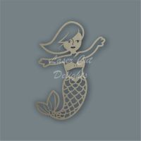 Mermaid Stencil / Laser Cut Delights