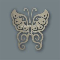 Butterfly Fancy Stencil / Laser Cut Delights