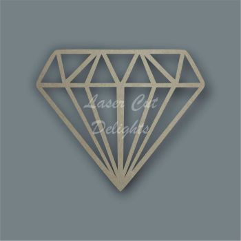 Geometric Diamond  / Laser Cut Delights