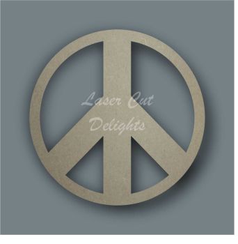 Dream Catcher - Peace Sign / Laser Cut Delights