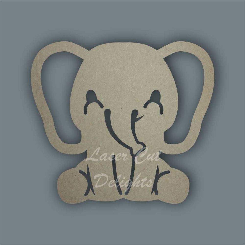 Elephant Stencil / Laser Cut Delights