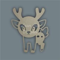 Reindeer Deer Doe Stencil / Laser Cut Delights