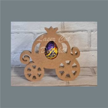 Chocolate Holder 18mm - Princess Carriage / Laser Cut Delights