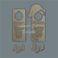 Christmas BASIC Door Hanger / Laser Cut Delights