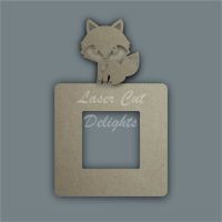 Stencil Layered Fox Light Surround / Laser Cut Delights