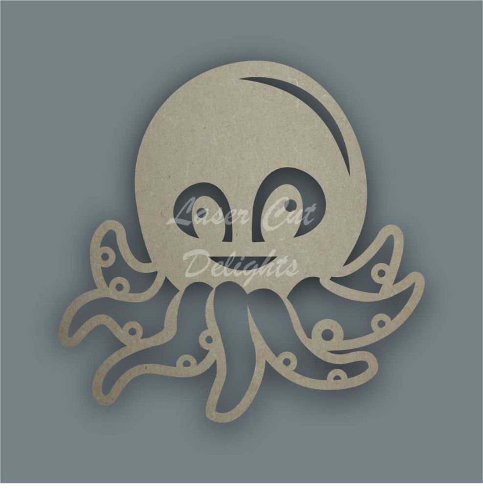 Octopus Stencil / Laser Cut Delights
