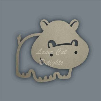 Hippo Stencil / Laser Cut Delights
