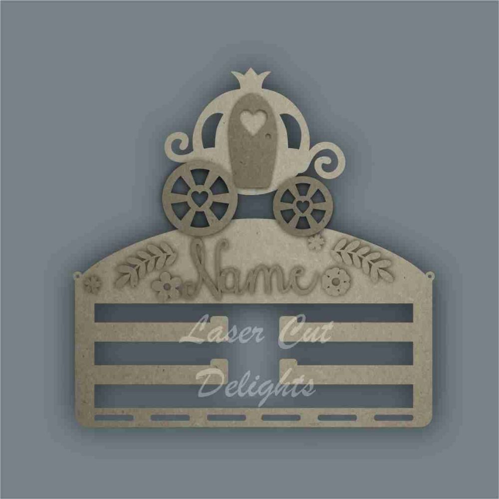 Combination Clip Bow Medal Hanger STENCIL CARRIAGE / Laser Cut Delights