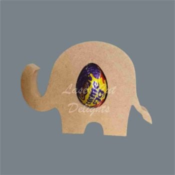 Chocolate Egg Holder 18mm - Elephant / Laser Cut Delights