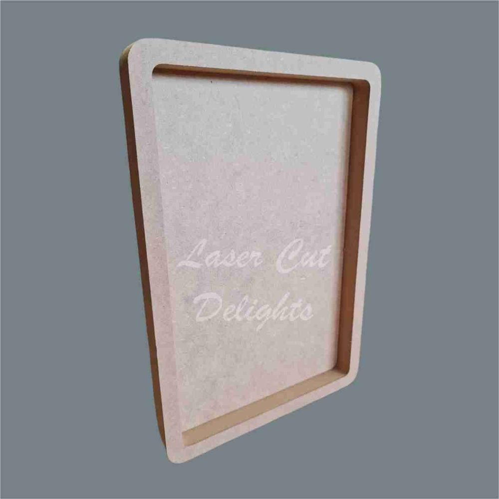Open Fillable Oblong (no acrylic) / Laser Cut Delights