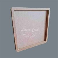 Open Fillable Square Tray (no acrylic) / Laser Cut Delights