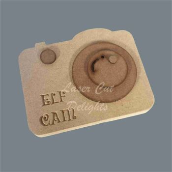 Camera Engraved - Elf or Santa Cam / Laser Cut Delights