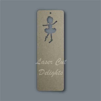 Ballerina Silhouette Bookmark / Laser Cut Delights