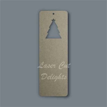 Christmas Tree Silhouette Bookmark / Laser Cut Delights