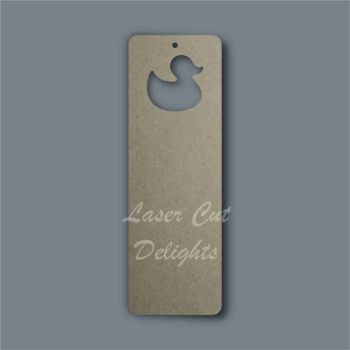 Duck Silhouette Bookmark / Laser Cut Delights