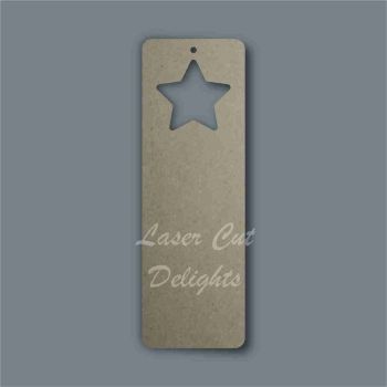 Star Silhouette Bookmark / Laser Cut Delights