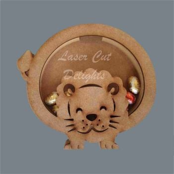 Fillable Bubble Lion / Laser Cut Delights