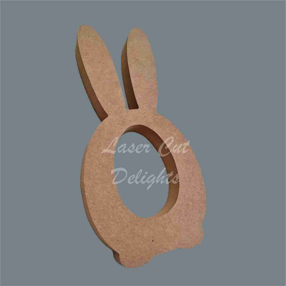 Chocolate Egg Holder - Rabbit Cute 18mm / Laser Cut Delights