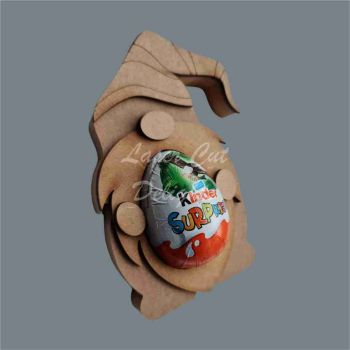 Chocolate Holder 18mm - Easter Gnome Gonk 3D Stripes / Laser Cut Delights