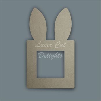 Topped Rabbit Straight Ears Light Surround / Laser Cut Delights