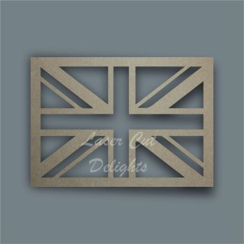 British Flag Stencil / Laser Cut Delights