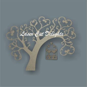 Tree Hearts Arch / Laser Cut Delights