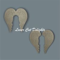 Wings (detailed or plain) / Laser Cut Delights