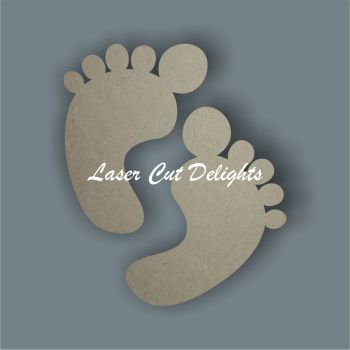Baby Feet Pairs 3mm