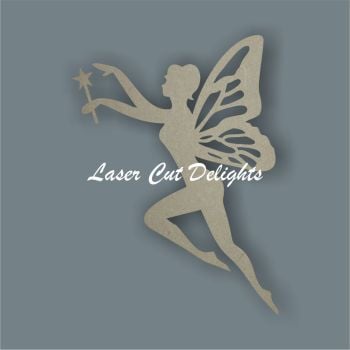 Fairy flying with wand / Laser Cut Delights