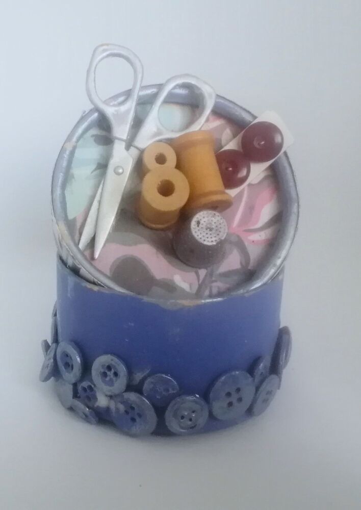 sewing theme gift box